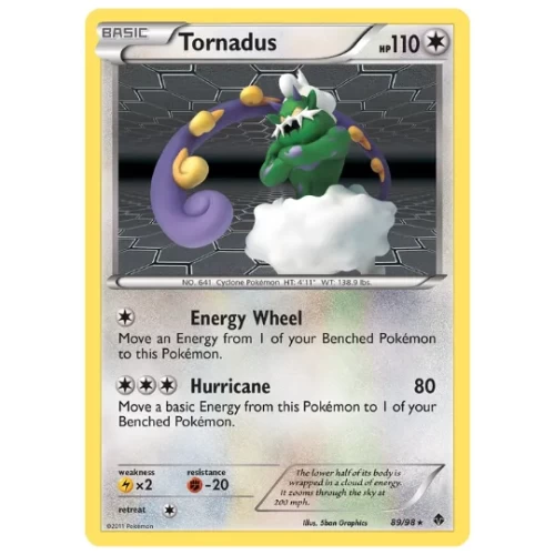 Tornadus - Emerging Powers Holofoil